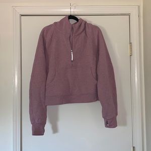 Lululemon scuba oversized half zip hoodie